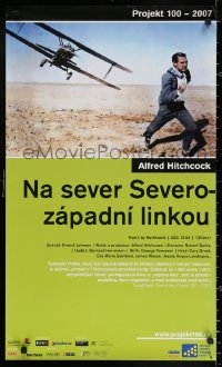 2f232 NORTH BY NORTHWEST Czech 20x33 R2007 Cary Grant, Eva Marie Saint, Alfred Hitchcock classic!