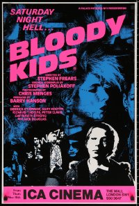 2f425 BLOODY KIDS English double crown 1980 Stephen Frears, Derrick O'Connor, Saturday night hell!