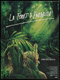 2f280 EMERALD FOREST French 23x31 1985 directed by John Boorman, based on a true story, Zoran art!