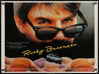 2f292 RISKY BUSINESS French 24x32 1984 Tom Cruise in cool shades by Jouineau Bourduge!