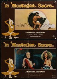 2f771 HOLY MOUNTAIN group of 5 Italian 18x26 pbustas 1987 Alejandro Jodorowsky fantasy!