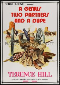2f030 GENIUS, TWO FRIENDS & AN IDIOT Lebanese 1975 Leone, Terence Hill by Tealdi & Ferracci!