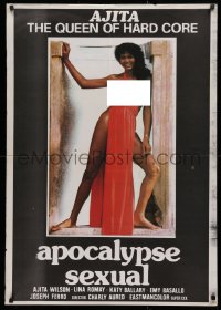 2f114 APOCALYPSE SEXUAL export Spanish 1982 sexy full-length Ajita Wilson as The Queen of Hard Core!