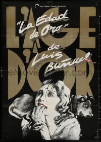 2f119 L'AGE D'OR Spanish 1978 Luis Bunuel's surrealist masterpiece, completely different!