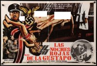 2f128 SS CAMP 5: WOMEN'S HELL Spanish 16x23 1977 SS Lager 5: L'inferno delle donne, Nazi torture!