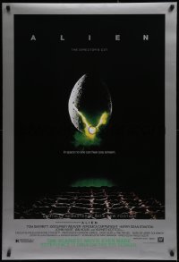 2g434 ALIEN style B DS 1sh R2003 Ridley Scott outer space sci-fi monster classic, cool egg image!