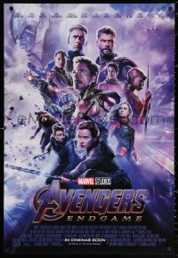 2g456 AVENGERS: ENDGAME advance DS Thai 1sh 2019 Marvel, light montage with Hemsworth & cast!
