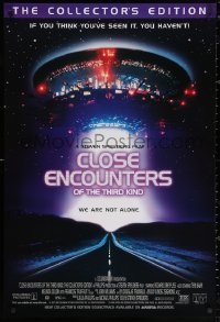 2g143 CLOSE ENCOUNTERS OF THE THIRD KIND 27x40 video poster R1998 Steven Spielberg sci-fi classic!