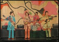 2g266 BEATLES 20x29 commercial poster 1970s John, Paul, Sgt. Pepper's Lonely Hearts Club Band!