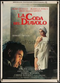 2g293 LA CODA DEL DIAVOLO 28x39 Italian commercial poster 1986 Treves' The Devil's Tail!