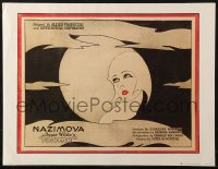 2g304 SALOME 19x25 commercial poster 1978 wonderful art of Nazimova, from the play by Oscar Wilde!