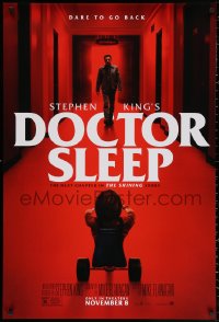 2g576 DOCTOR SLEEP advance DS 1sh 2019 Shining sequel, McGregor as Danny Torrance, dare to go back!