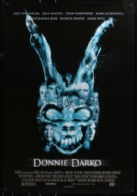 2g580 DONNIE DARKO DS 1sh 2001 Jake Gyllenhaal, Malone, Barrymore, Swayze, Frank the Rabbit!