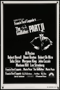 2g635 GODFATHER PART II int'l 1sh 1974 Francis Ford Coppola classic crime sequel, Best Picture!