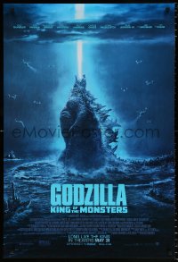 2g639 GODZILLA: KING OF THE MONSTERS advance DS 1sh 2019 great image of the creature being attacked!