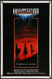 2g660 HALLOWEEN III 1sh 1982 Season of the Witch, horror sequel, the night no one comes home!