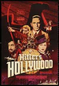 2g672 HITLERS HOLLYWOOD 1sh 2018 World War II Nazi film-making, images of Goebbels and film stars!