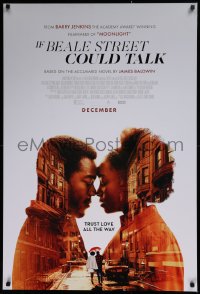 2g686 IF BEALE STREET COULD TALK advance DS 1sh 2018 romantic Kiki Layne and Stephan James!