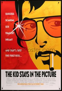 2g724 KID STAYS IN THE PICTURE DS 1sh 2002 producer Robert Evans monologue autobiography!