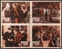 2g006 BLACK LEGION LC poster R1956 great images of Humphrey Bogart, Dick Foran, Ku Klux Klan!