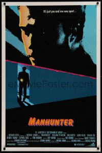 2g782 MANHUNTER 1sh 1986 Hannibal Lector, Red Dragon, it's just you and me now sport!