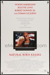 2g805 NATURAL BORN KILLERS DS 1sh 1994 Oliver Stone, Woody Harrelson & Juliette Lewis on TV!