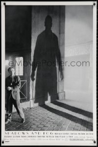 2g873 SHADOWS & FOG DS 1sh 1992 cool photographic image of Woody Allen by Brian Hamill!