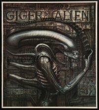 2g325 ALIEN 20x22 special poster 1990s Ridley Scott sci-fi classic, cool H.R. Giger art of monster!