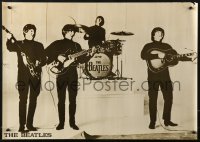 2g152 BEATLES 20x29 Japanese music poster 1964 George, Paul, Ringo and John, different!