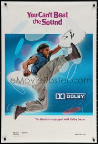 2g345 DOLBY DIGITAL DS 27x40 special poster 2003 you just can't beat the sound, man jumping!