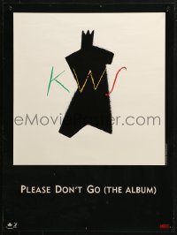2g167 KWS 18x24 music poster 1992 Please Don't Go, King/Williams/St. Joseph, Sergio Baradat art!