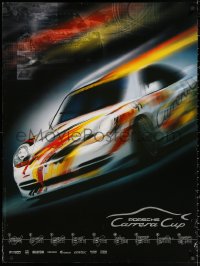 2g245 PORSCHE 30x40 German advertising poster 1998 great image of the race car, Carrera Cup!