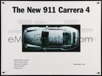 2g244 PORSCHE 30x40 German advertising poster 1994 great image of the 911 Carrera 4!