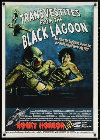 2g042 ROCKY HORROR LIVE 23x33 stage poster 2008 Creature from the Black Lagoon parody art!