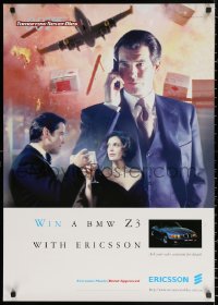 2g409 TOMORROW NEVER DIES 24x34 Australian special poster 1997 Brosnan as Bond, rare BMW Z3 promo!