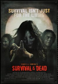 2g922 SURVIVAL OF THE DEAD DS 1sh 2009 George Romero, zombies, survival isn't just for the living!