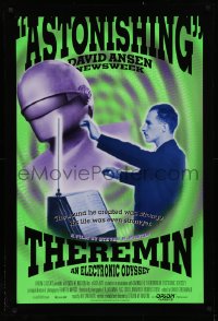 2g929 THEREMIN AN ELECTRONIC ODYSSEY 1sh 1994 images of the inventor with his invention!
