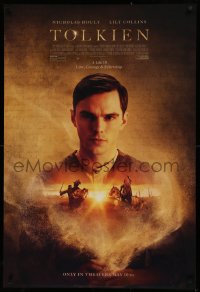 2g939 TOLKIEN advance DS 1sh 2019 starring Nicholas Hoult in the title role as J.R.R.!