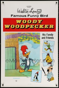 2g986 WOODY WOODPECKER 1sh 1960s Walter Lantz' famous funny bird, Chilly Willy & more!