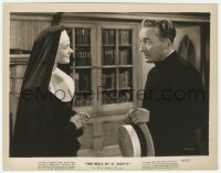2h113 BELLS OF ST. MARY'S 8x10.25 still 1946 nun Ingrid Bergman smiling at Bing Crosby, Leo McCarey