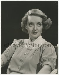 2h119 BETTE DAVIS deluxe 8x10 still 1930s great close portrait of the leading lady by Elmer Fryer!