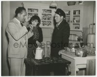 2h123 BIG CITY candid 7.5x9.25 still 1937 Borzage directs Spencer Tracy & Luise Rainer in kitchen!