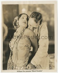 2h133 BLACK PARADISE 8x10 still 1926 Leslie Fenton infatuated with tropical beauty Marcella Daly!