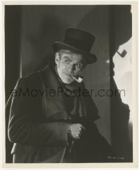 2h146 BODY SNATCHER 8.25x10 still 1944 best portrait of Boris Karloff smoking pipe by Bachrach!