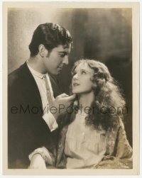 2h175 CALL OF THE FLESH 8x10.25 still 1930 romantic close up of Ramon Novarro & Dorothy Jordan!