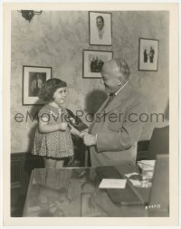 2h179 CARL LAEMMLE SR/JUANITA QUIGLEY 8x10 still 1934 she greets him after he returns from Europe!