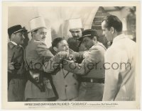 2h186 CASABLANCA 8x10.25 still 1942 Humphrey Bogart refuses to help Peter Lorre, Best Picture!