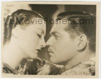 2h189 CHAINED 8x10 still 1934 great romantic close up of Clark Gable & sad Joan Crawford!