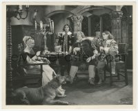 2h207 COCKEYED CAVALIERS 8.25x10 still 1934 Wheeler & Woolsey with Thelma Todd & Great Dane dog!