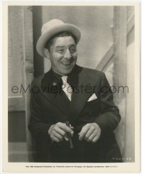 2h213 COLLEGIATE 8x10 key book still 1936 great portrait of Joe Penner laughing with cigar in hand!